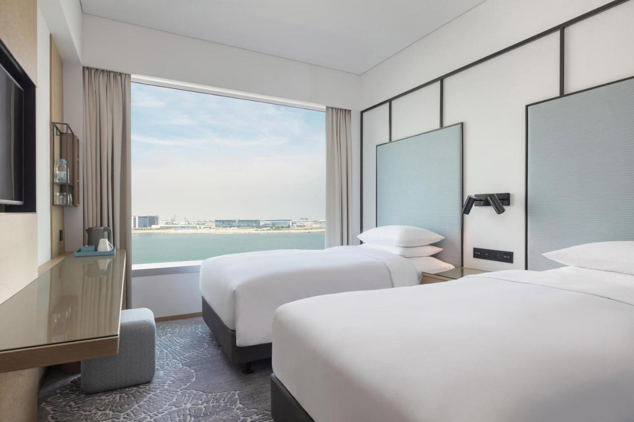 Traditionelles Zimmer mit 2 Zweibett-/Einzelbett(en)und Meerblick